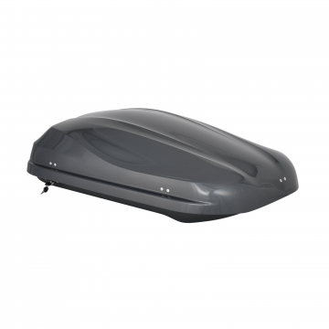 GLÄNZEND NEU Junior DACHBOX ALTRO 370 DACHKOFFER AUTOBOX GRAU