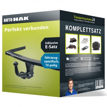 EBA +Elektrosatz NEU ABE inkl Anhängerkupplung starr für FORD Fiesta Fliessh