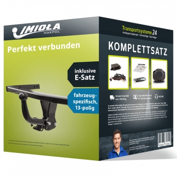 Life 04 13polig AHK NEU IMIOLA HAK-POL Anhängerkupplung starr Für Caddy III